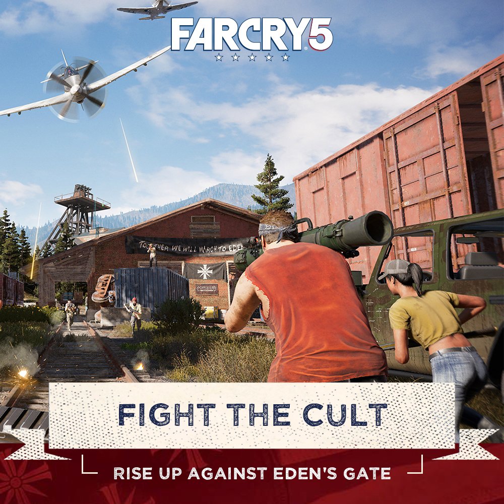 Far Cry 5 [Xbox One] Xbox One Video Game Ubisoft   