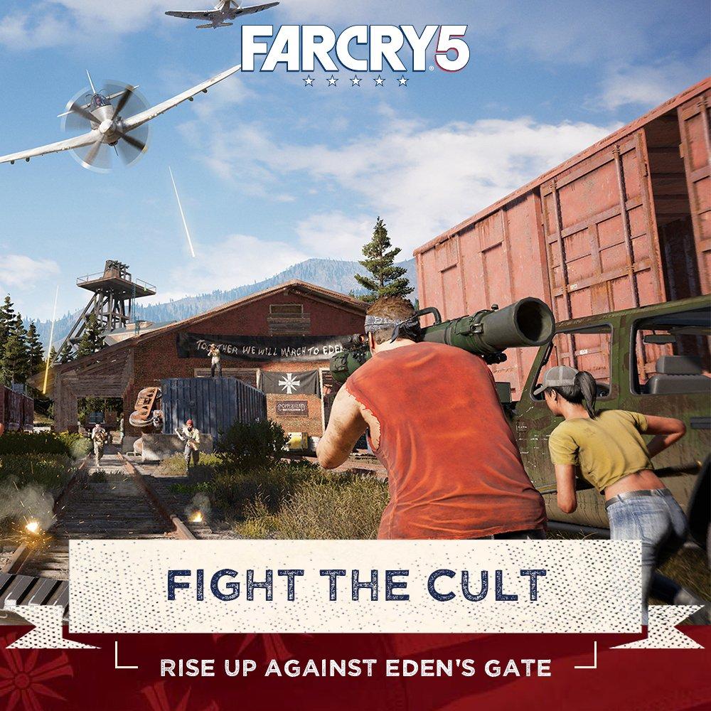 Far Cry 5 - Day 1 Edition [PlayStation 4] PlayStation 4 Video Game Ubisoft   