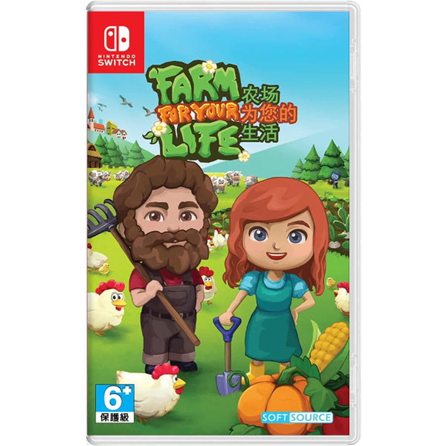 Farm for your Life [Nintendo Switch] Nintendo Switch Video Game Clouded Leopard