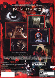 Fatal Frame / Fatal Frame II: Crimson Butterfly / Fatal Frame III: The Tormented [PlayStation 2] Horror Triple Pack PlayStation 2 Video Game Koei Tecmo   