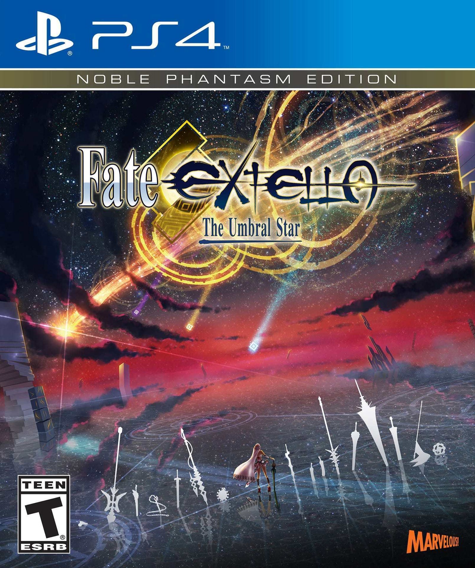 Fate/Extella: The Umbral Star - Noble Phantasm Edition [PlayStation 4] PlayStation 4 Video Game XSEED Games   