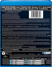 Fifty Shades: 3-Movie Collection [Blu-Ray + Digital Box Set] DVDs & Blu-Rays Universal Pictures   