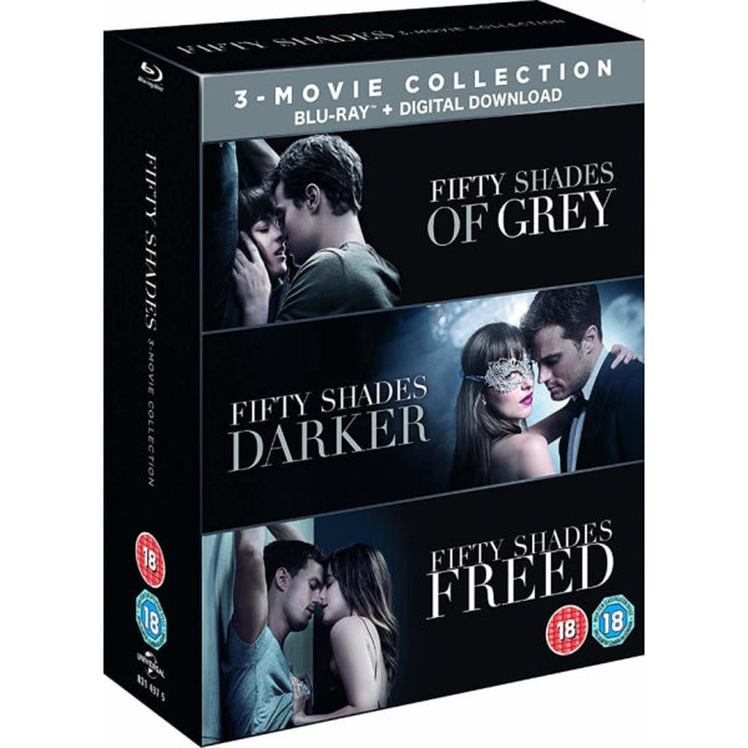 Fifty Shades: 3-Movie Collection [Blu-Ray + Digital Box Set] DVDs & Blu-Rays Universal Pictures   