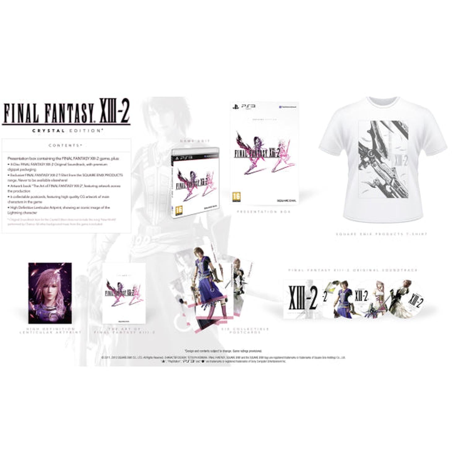 Final Fantasy XIII-2 - Crystal Edition [PlayStation 3] PlayStation 3 Video Game Square Enix   