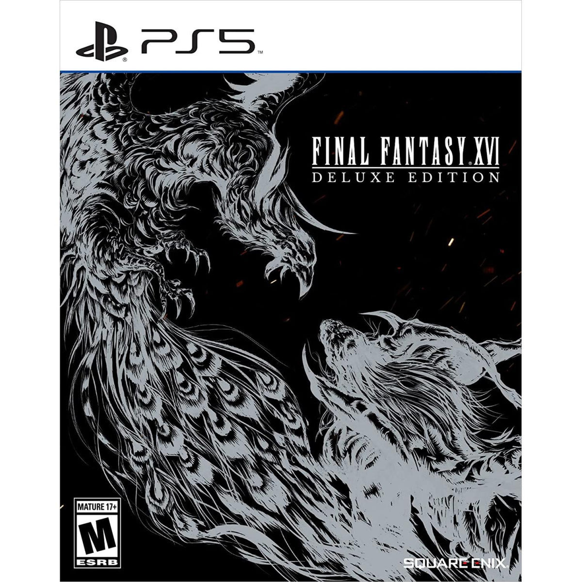 Final Fantasy XVI - Deluxe Edition [PlayStation 5] PlayStation 5 Video Game Square Enix   