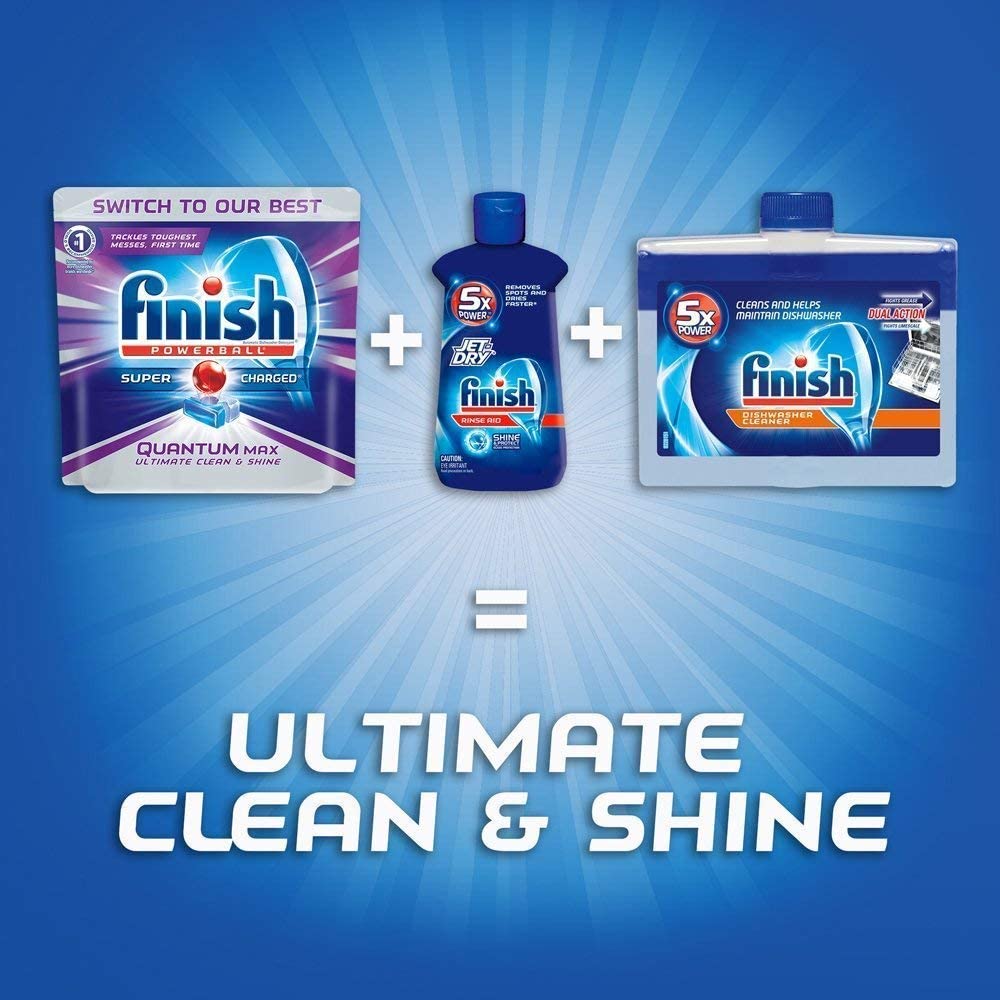 Finish Quantum Max Fresh Dishwasher Detergent Tabs - 100 Tablets [House & Home] House & Home Finish   