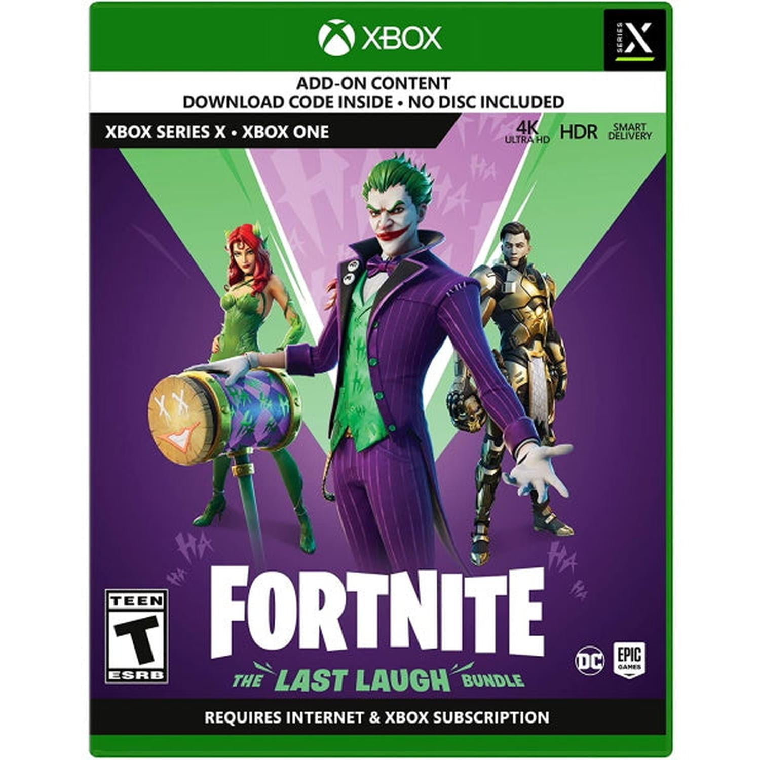 Fortnite: The Last Laugh Bundle [Xbox Series X / Xbox One] Xbox Series X Video Game Epic Games   