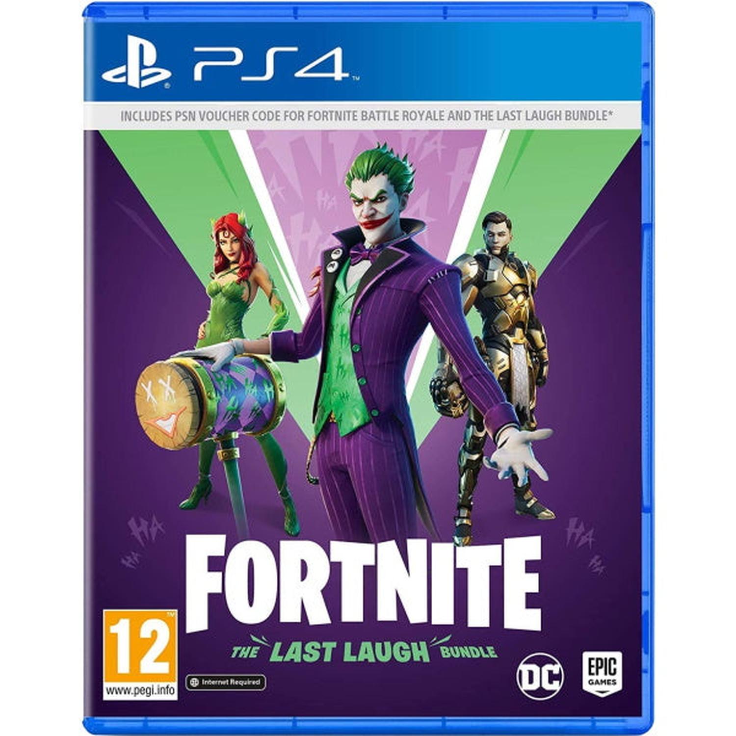 Fortnite: The Last Laugh Bundle [PlayStation 4] PlayStation 4 Video Game Epic Games   