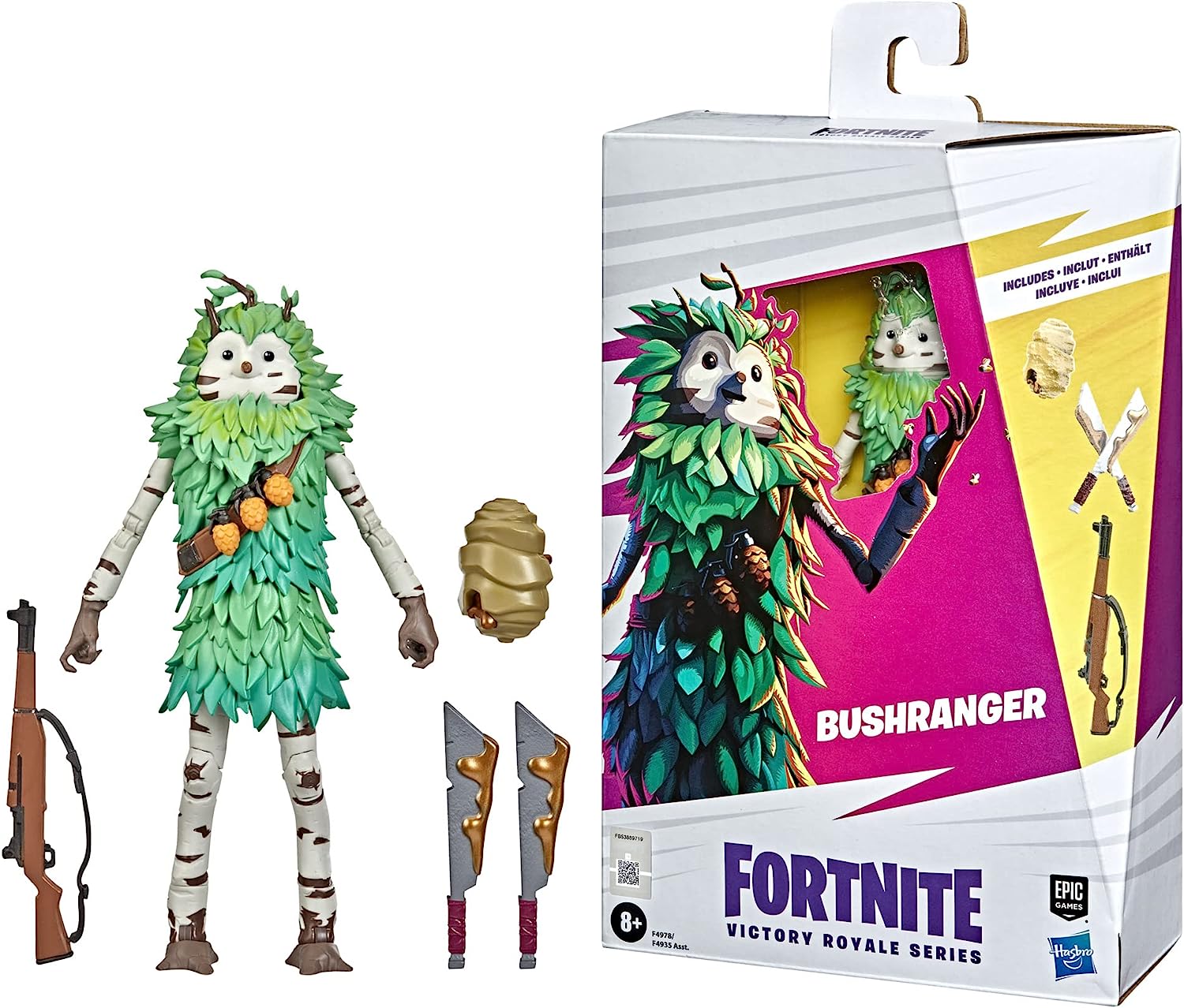 Fortnite Victory Royale Series: Bushranger 6" Collectible Action Figure with Accessories Toys & Games Hasbro