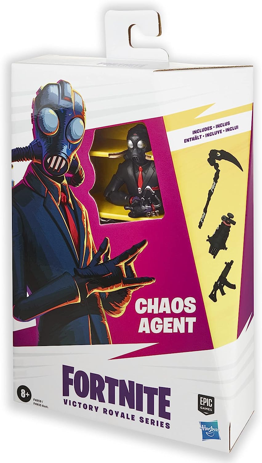 Fortnite Victory Royale Series: Chaos Agent 6" Collectible Action Figure with Accessories Toys & Games Hasbro