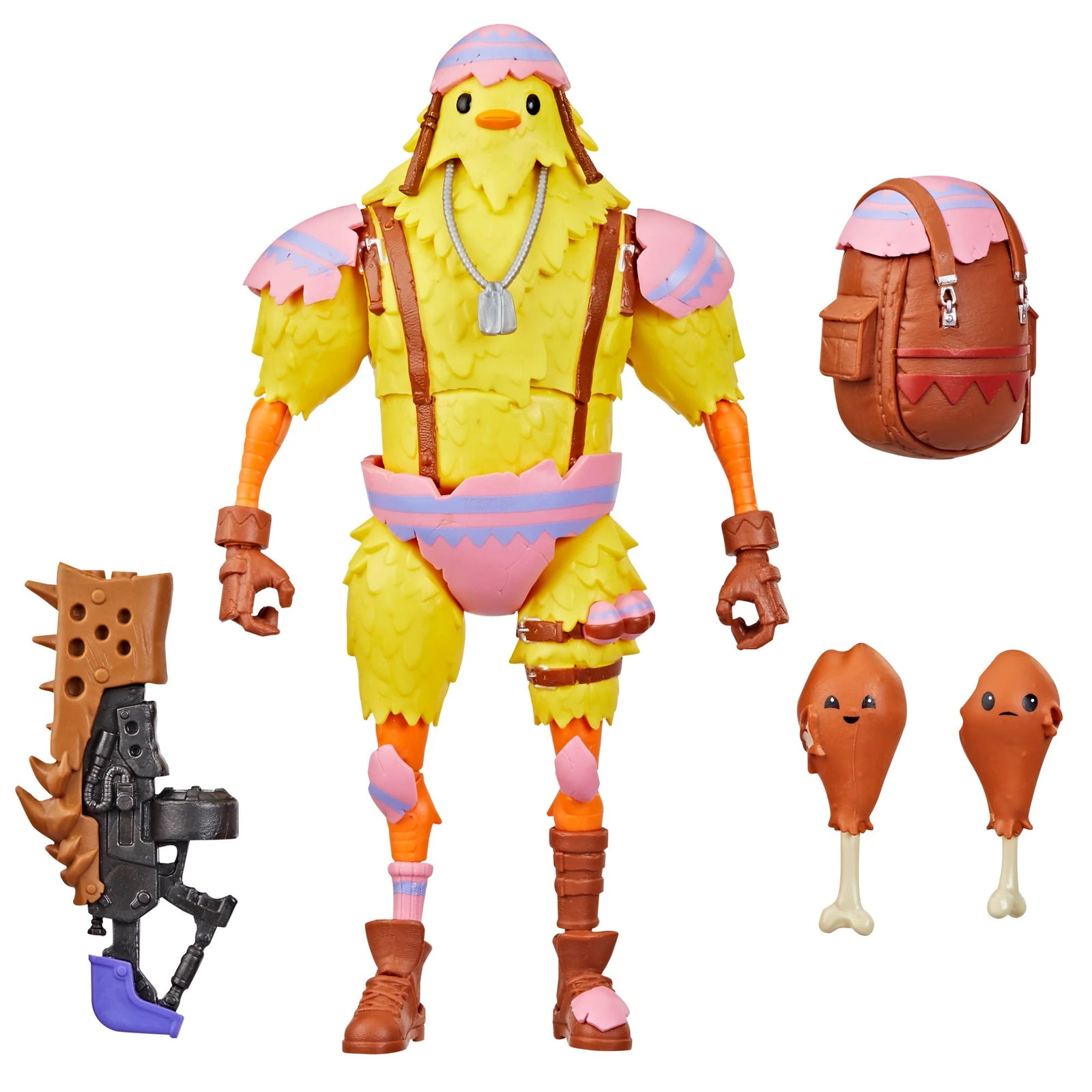 Fortnite Victory Royale Series: Cluck 6" Collectible Action Figure with Accessories Toys & Games Hasbro
