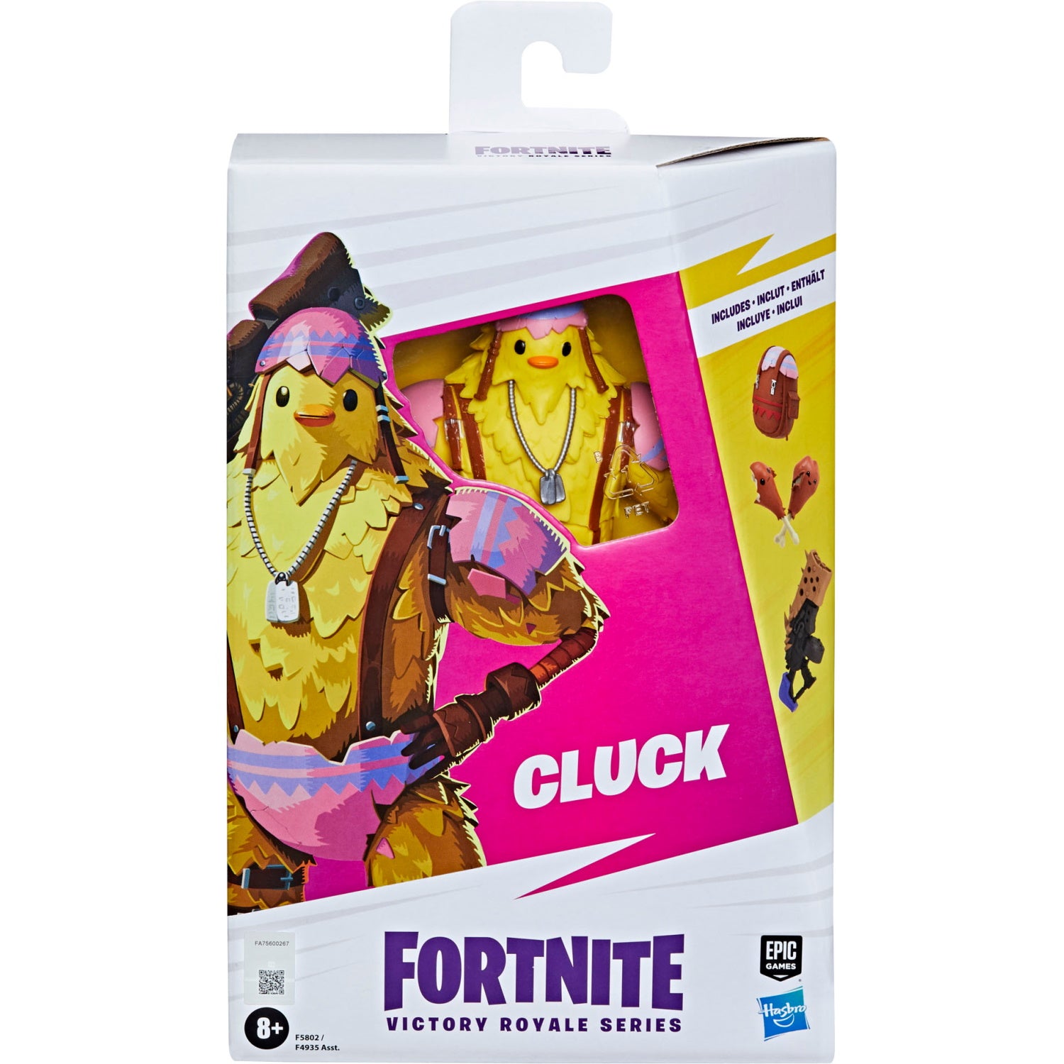 Fortnite Victory Royale Series: Cluck 6" Collectible Action Figure with Accessories Toys & Games Hasbro