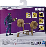 Fortnite Victory Royale Series: Meowscles (Shadow) Deluxe Pack 6" Collectible Action Figure with Accessories Toys & Games Hasbro