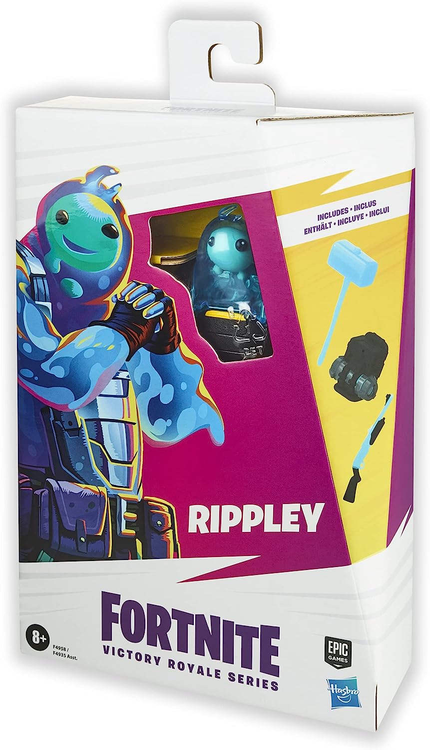 Fortnite Victory Royale Series: Rippley 6" Collectible Action Figure with Accessories Toys & Games Hasbro