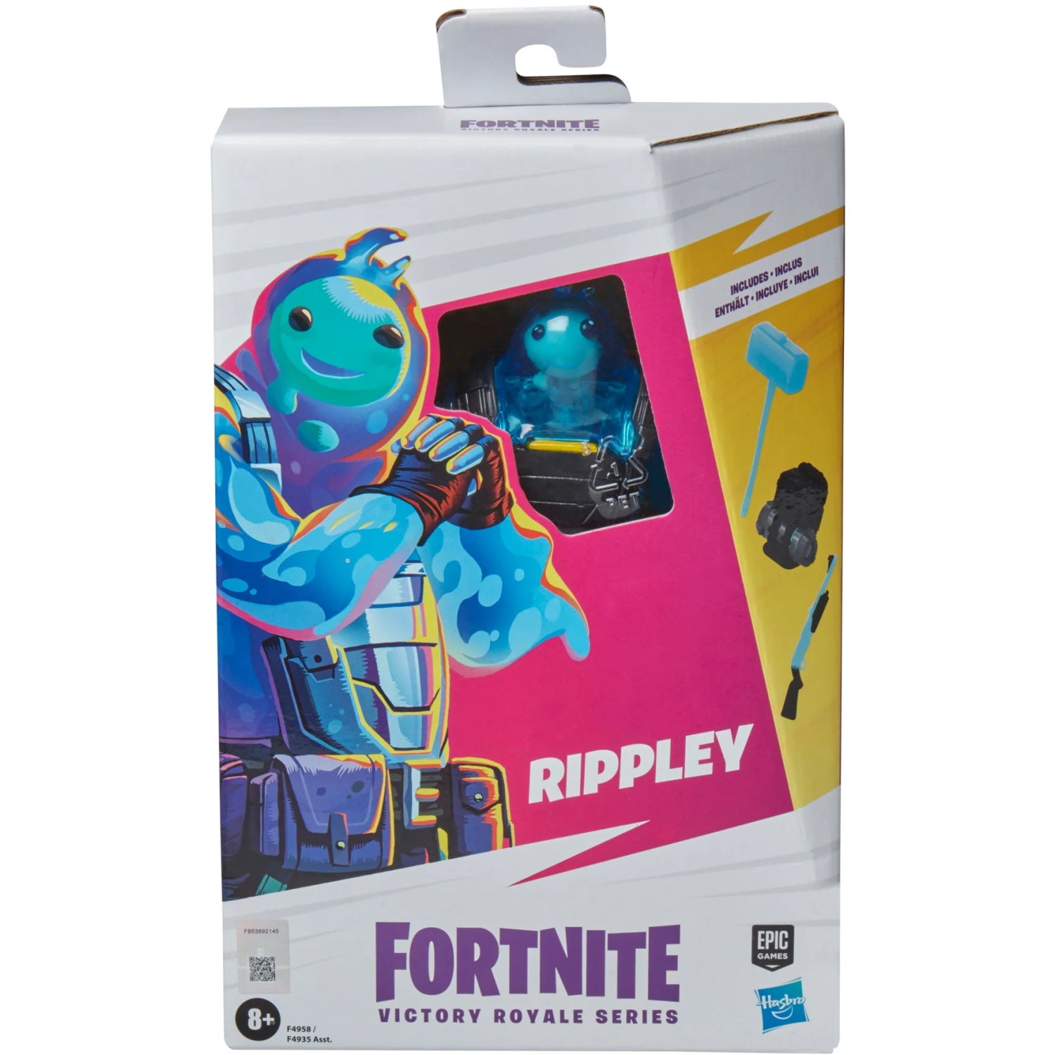 Fortnite Victory Royale Series: Rippley 6" Collectible Action Figure with Accessories Toys & Games Hasbro