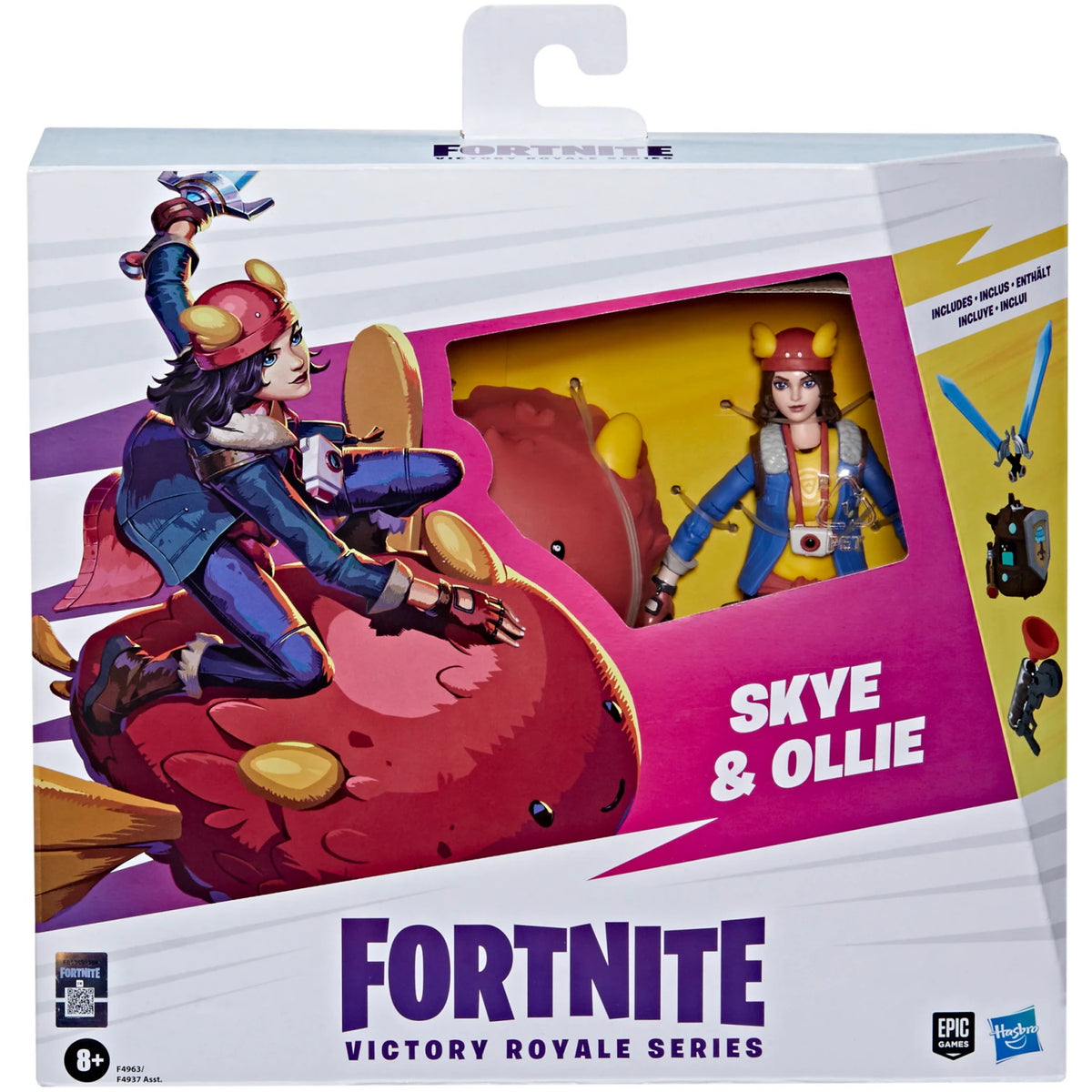Fortnite Victory Royale Series: Skye and Ollie Deluxe Pack Collectible Action Figures with Accessories Toys & Games Hasbro