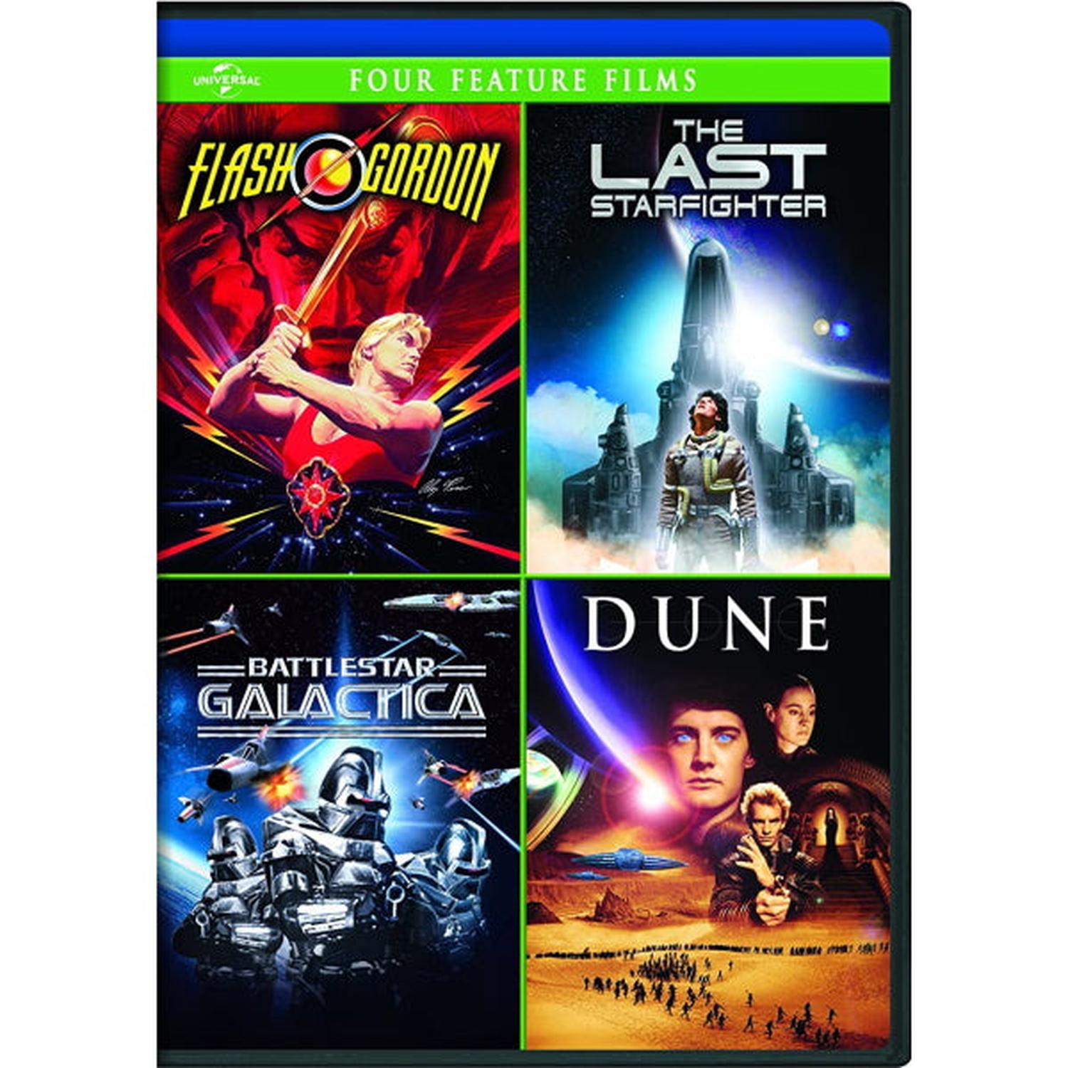 Flash Gordon / The Last Starfighter / Battlestar Galactica / Dune [DVD Box Set] DVDs & Blu-Rays Universal Studios   