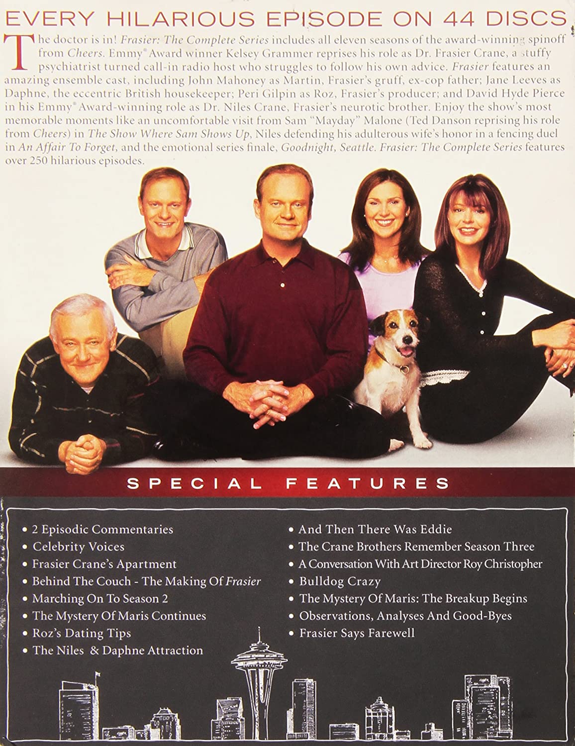 Frasier: The Complete Series - Seasons 1-11 [DVD Box Set] DVDs & Blu-Rays Warner Bros.   