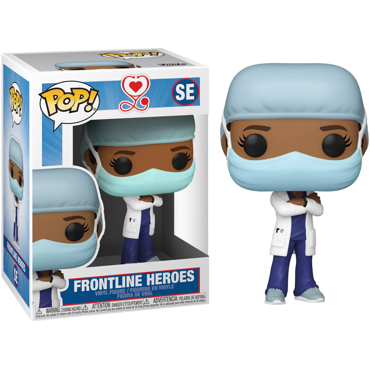 Funko POP! Heroes: Front Line Worker - Female Hospital Worker #2 Toys & Games Funko   
