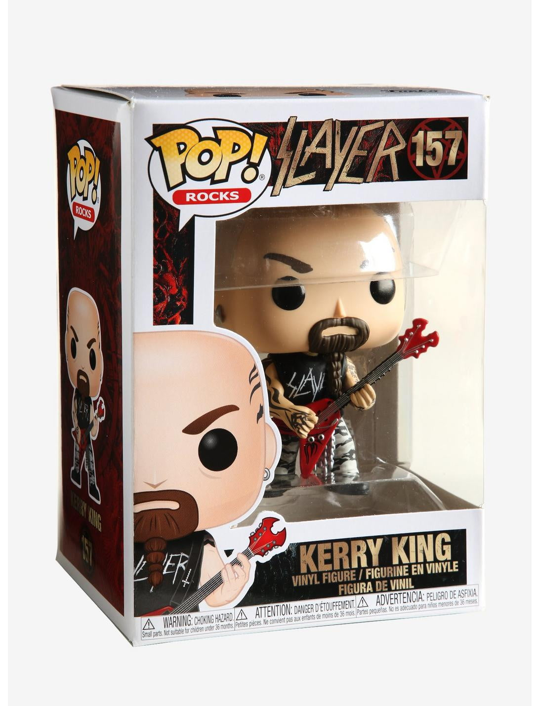 Funko POP! Rocks: Slayer - Kerry King Vinyl Figure #157 Toys & Games Funko   