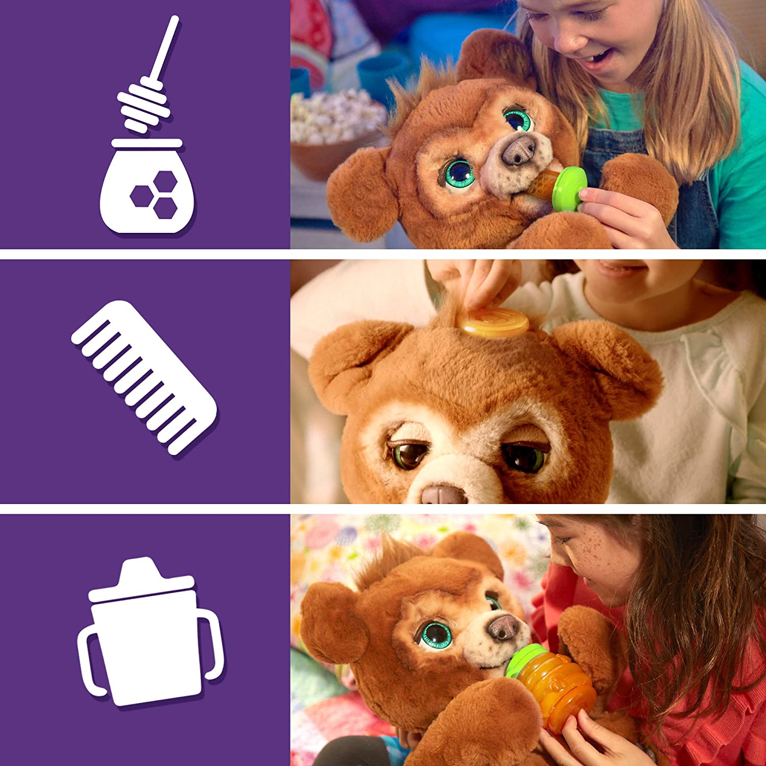 FurReal Cubby The Curious Bear Toys & Games Hasbro