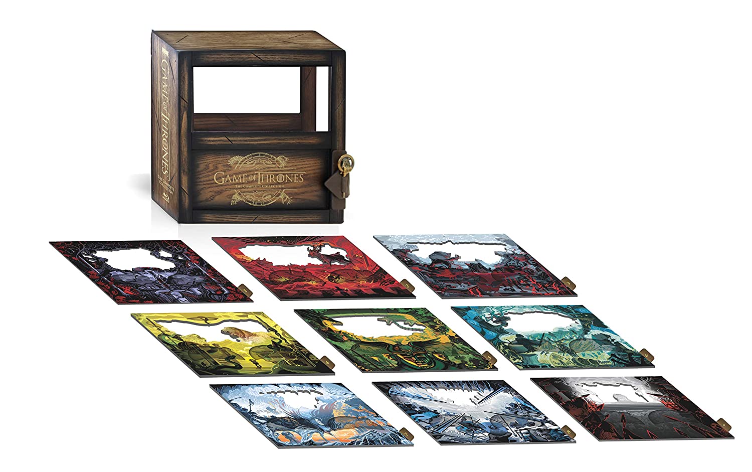 Game of Thrones: The Complete Collection - Collector's Edition - Seasons 1-8 [Blu-Ray Box Set] DVDs & Blu-Rays HBO   