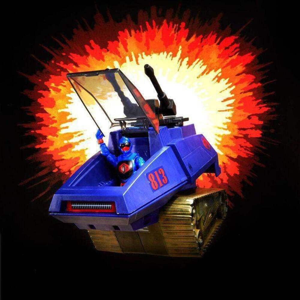 G.I. Joe Retro Collection Cobra H.I.S.S. III Toy Vehicle 3.75" Rip It Action Figure Toys & Games Hasbro
