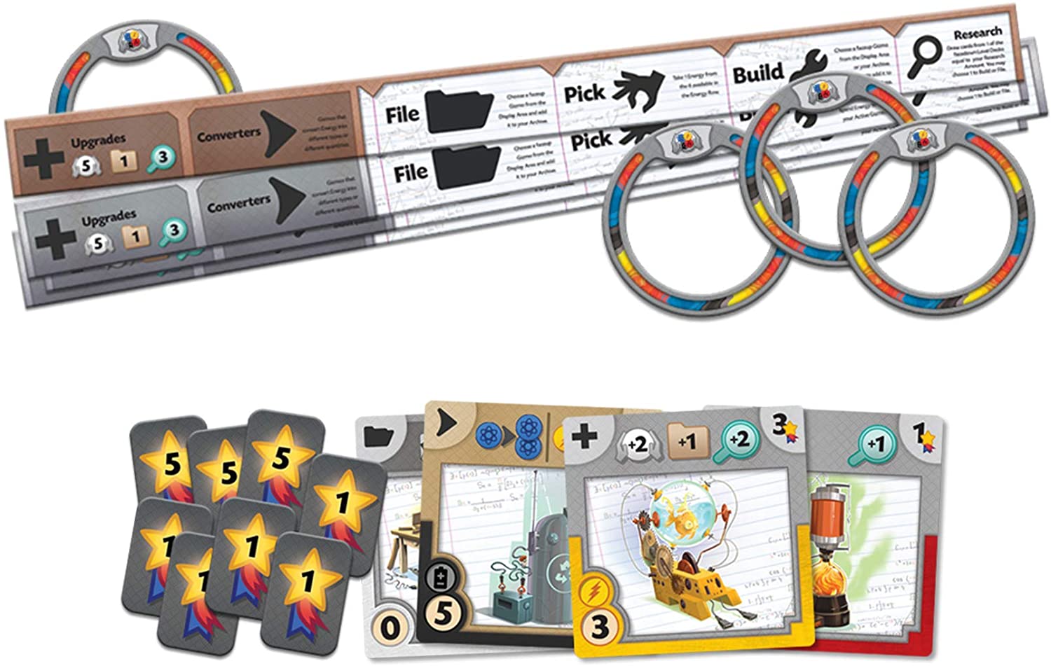 Gizmos - 2nd Edition [Board Game, 2-4 Players] Board Game Asmodee   