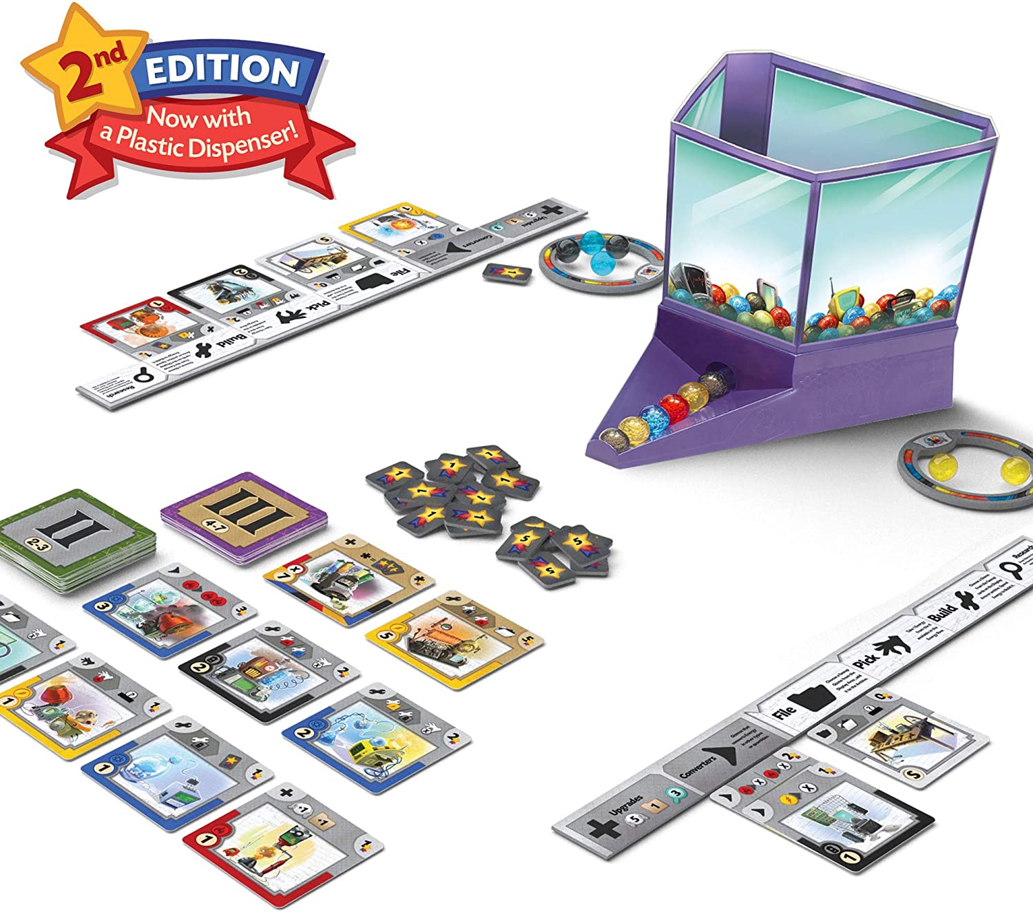 Gizmos - 2nd Edition [Board Game, 2-4 Players] Board Game Asmodee   