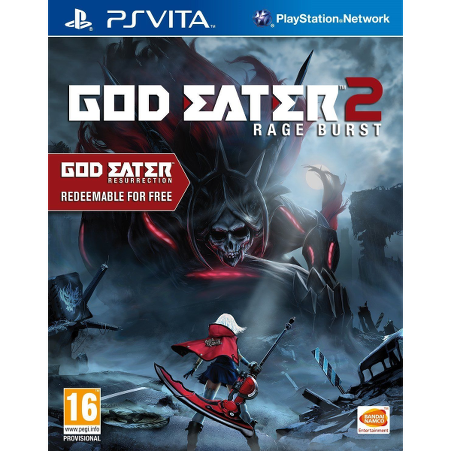 God Eater 2: Rage Burst w/ God Eater Resurrection [Sony PS Vita] Sony PS Vita Video Game Bandai Namco   
