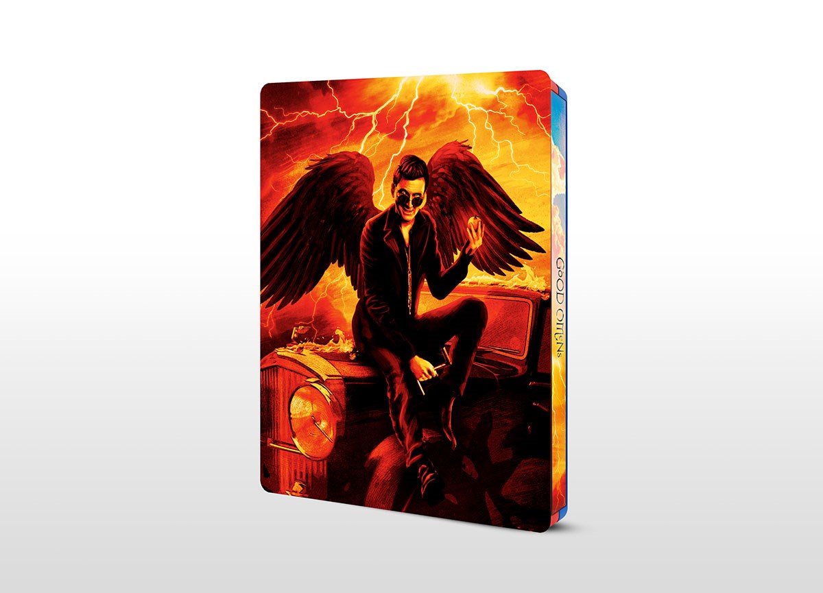 Good Omens - Season 1 - Limited Edition SteelBook [Blu-Ray] DVDs & Blu-Rays BBC   
