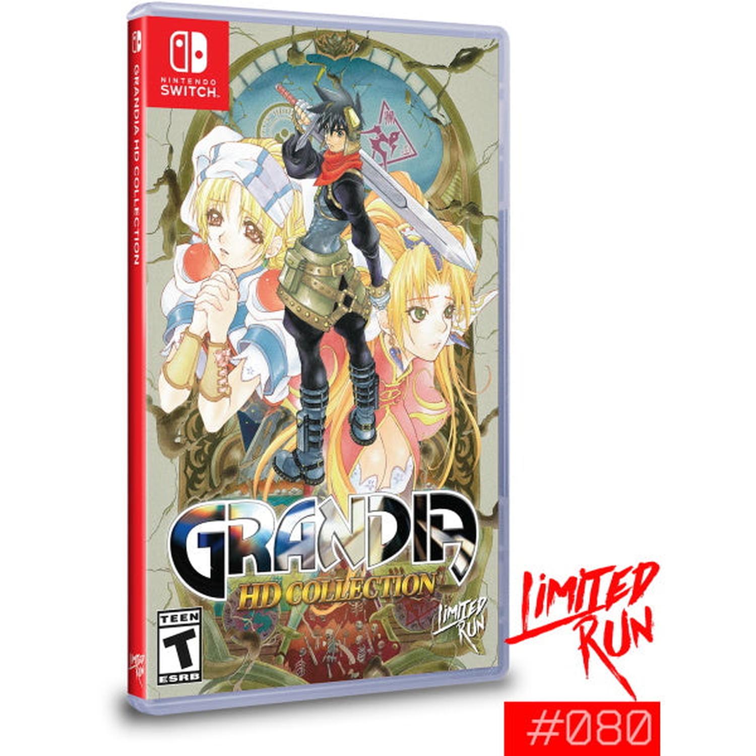Grandia HD Collection -  Limited Run #080 [Nintendo Switch] Nintendo Switch Video Game Limited Run Games   