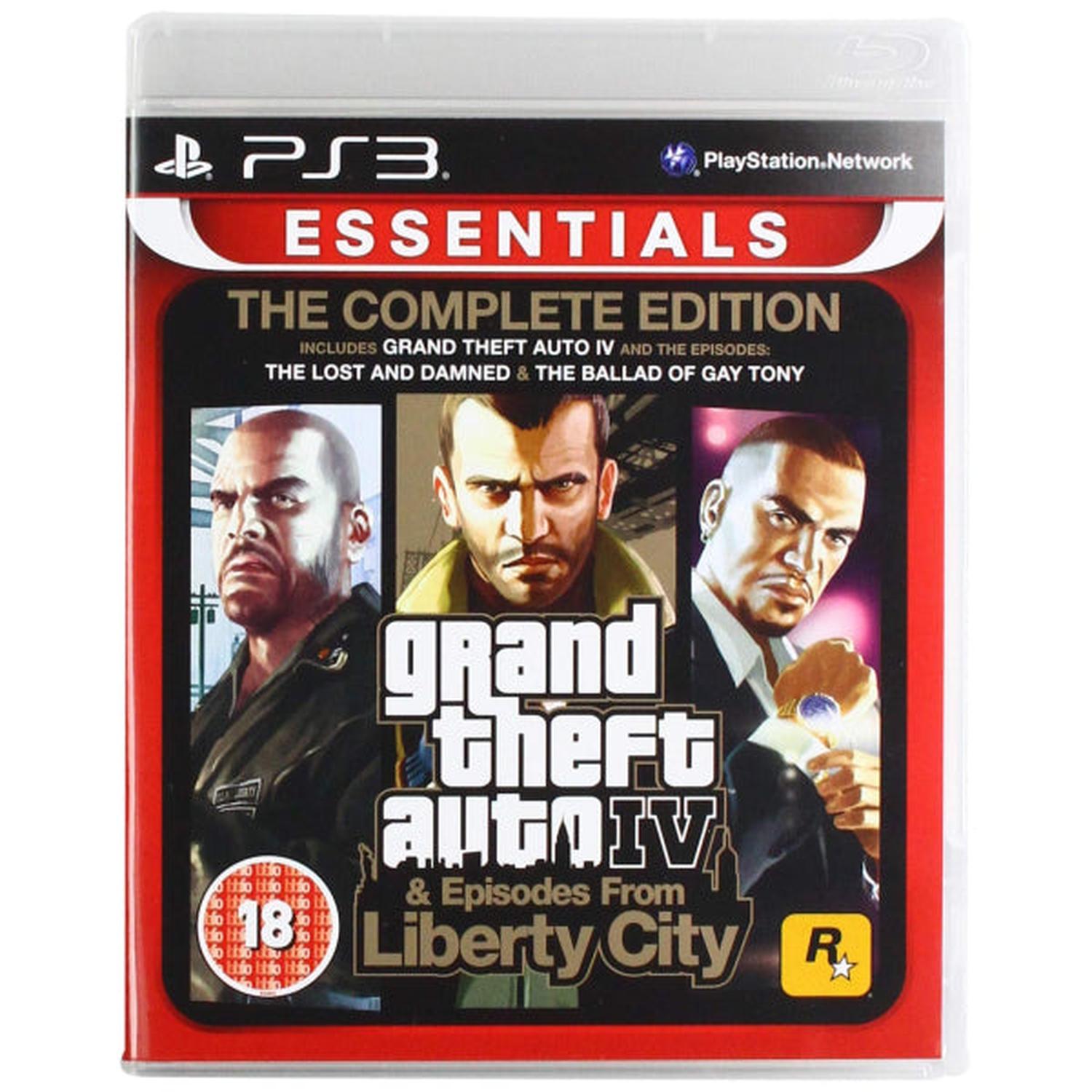 Grand Theft Auto IV & Episodes From Liberty City: The Complete Edition [PlayStation 3] PlayStation 3 Video Game Rockstar Games   