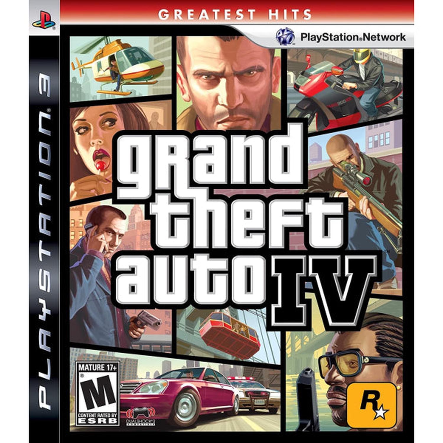 Grand Theft Auto IV [PlayStation 3] PlayStation 3 Video Game Rockstar Games   