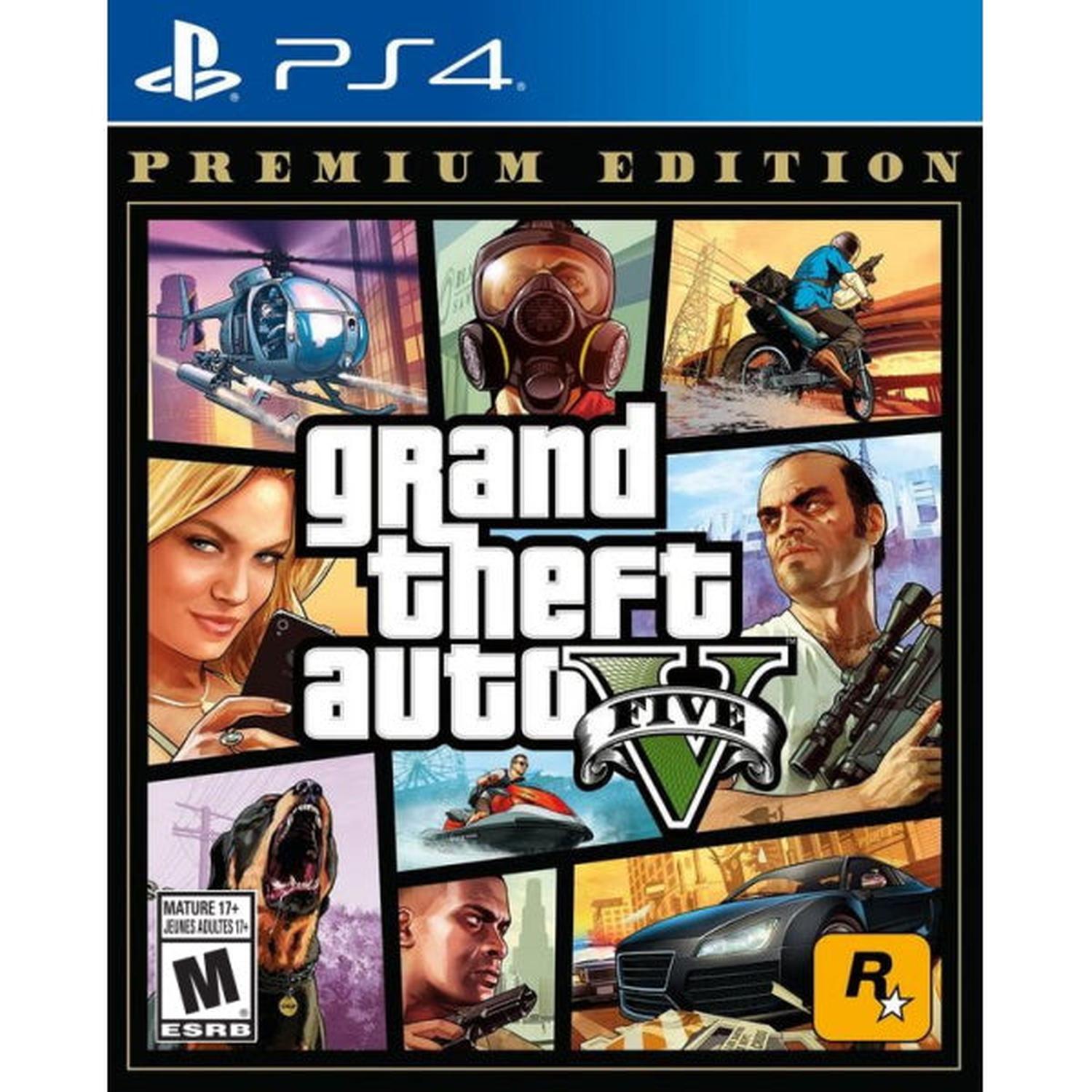 Grand Theft Auto V - Premium Edition [PlayStation 4] PlayStation 4 Video Game Rockstar Games   