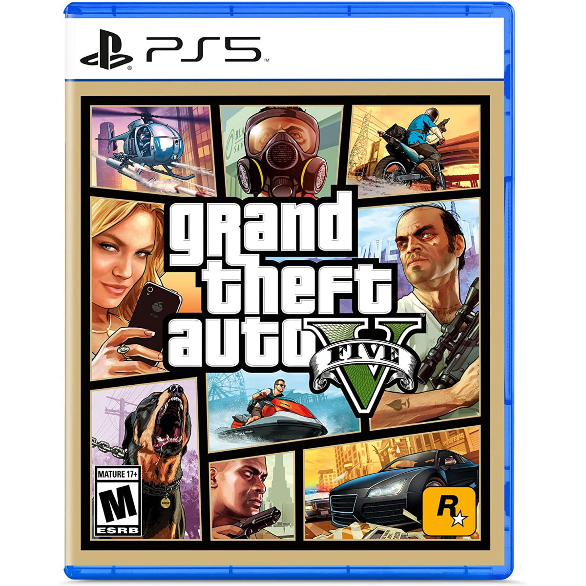 Grand Theft Auto V [PlayStation 5] PlayStation 5 Video Game Rockstar Games