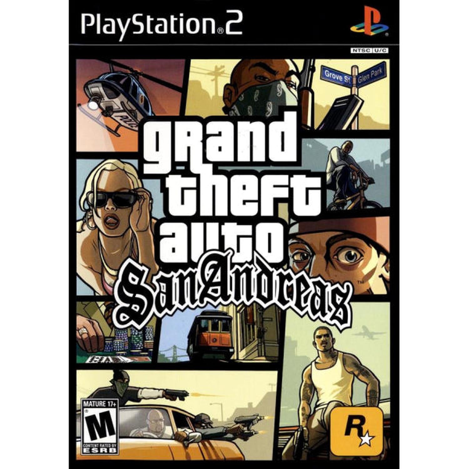 Grand Theft Auto: San Andreas [PlayStation 2] PlayStation 2 Video Game Rockstar Games   