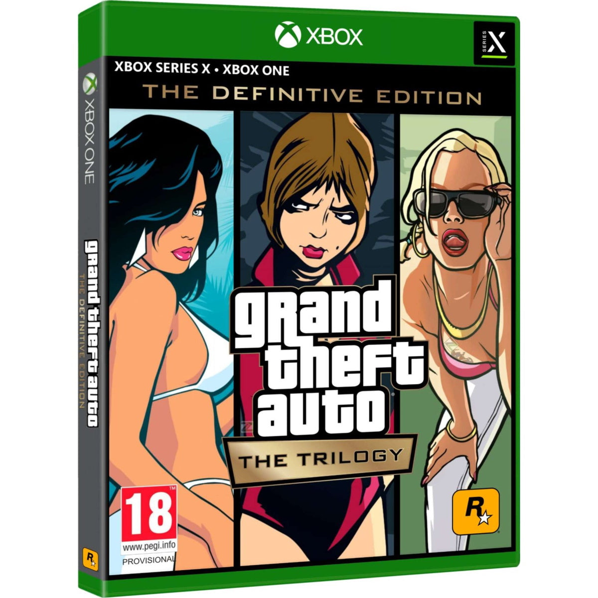 Grand Theft Auto: The Trilogy - The Definitive Edition [Xbox One & Xbox Series X] Xbox One Video Game Rockstar Games