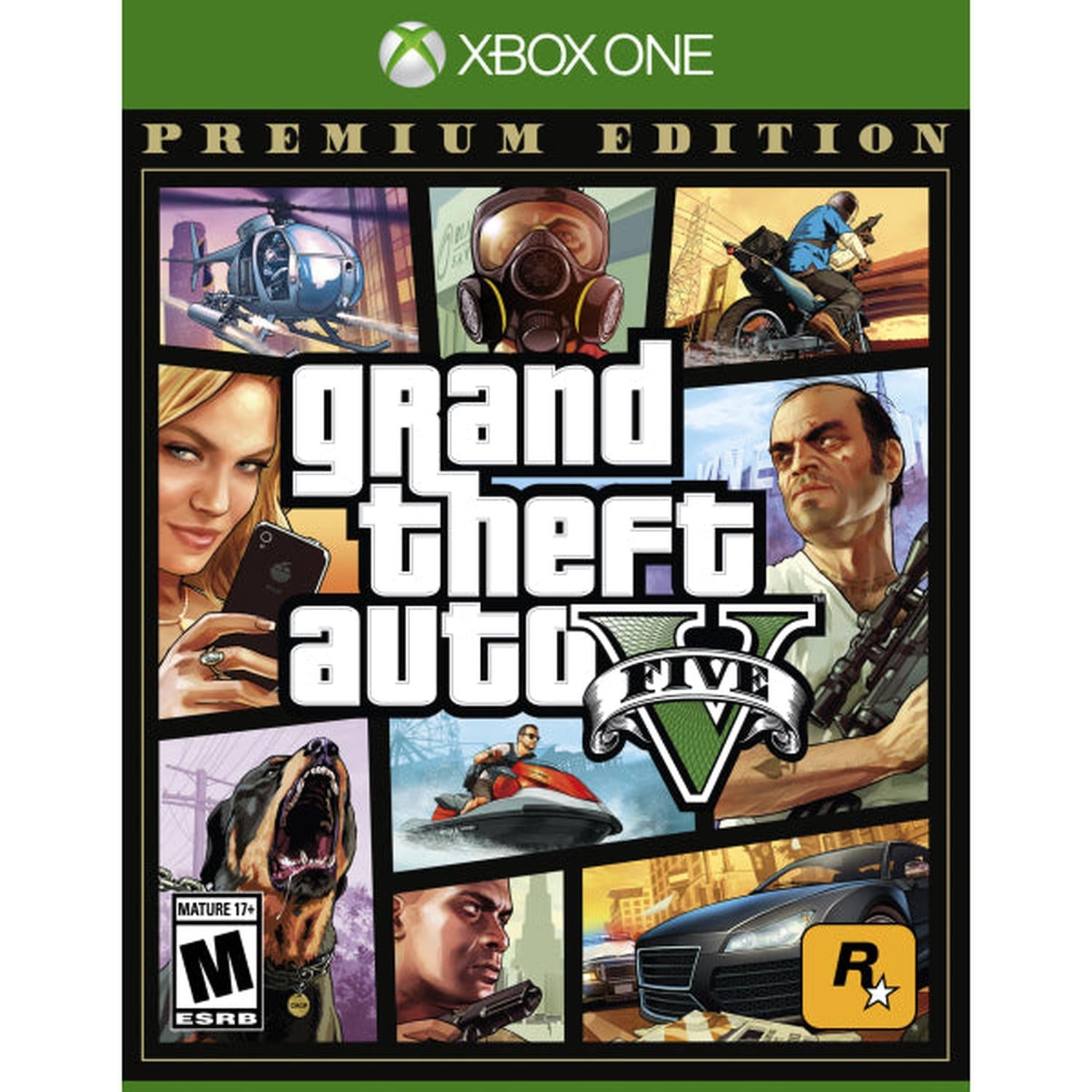 Grand Theft Auto V - Premium Edition [Xbox One] Xbox One Video Game Rockstar Games   