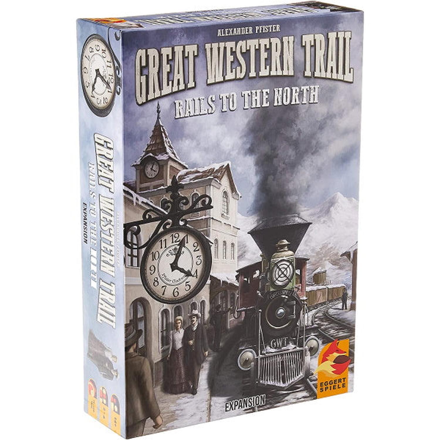 Great Western Trail: Rails to The North [Board Game, 2-4 Players] Board Game Stronghold Games   
