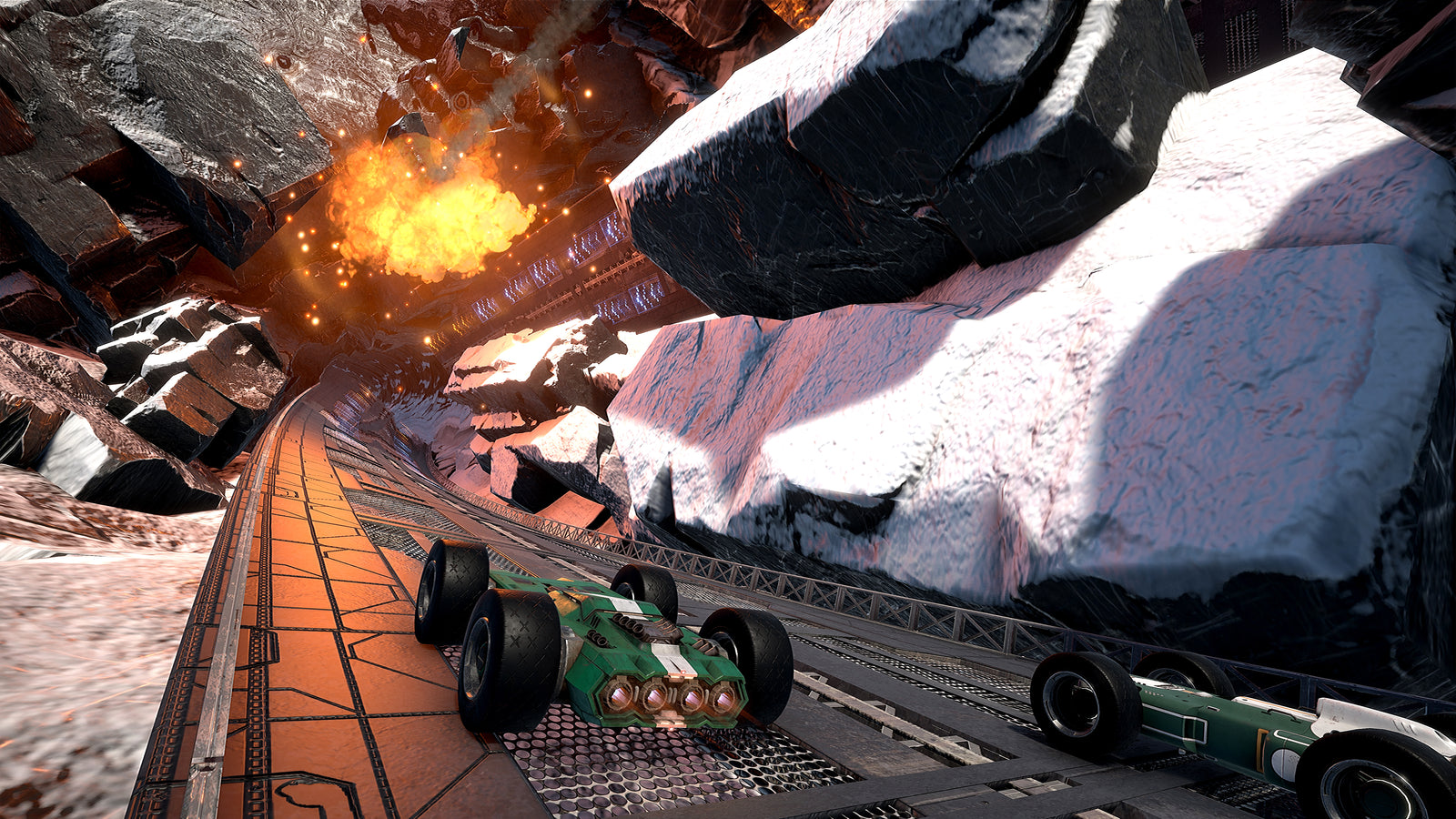 GRIP: Combat Racing - AirBlades vs Rollers - Ultimate Edition [Nintendo Switch] Nintendo Switch Video Game Wired Productions   