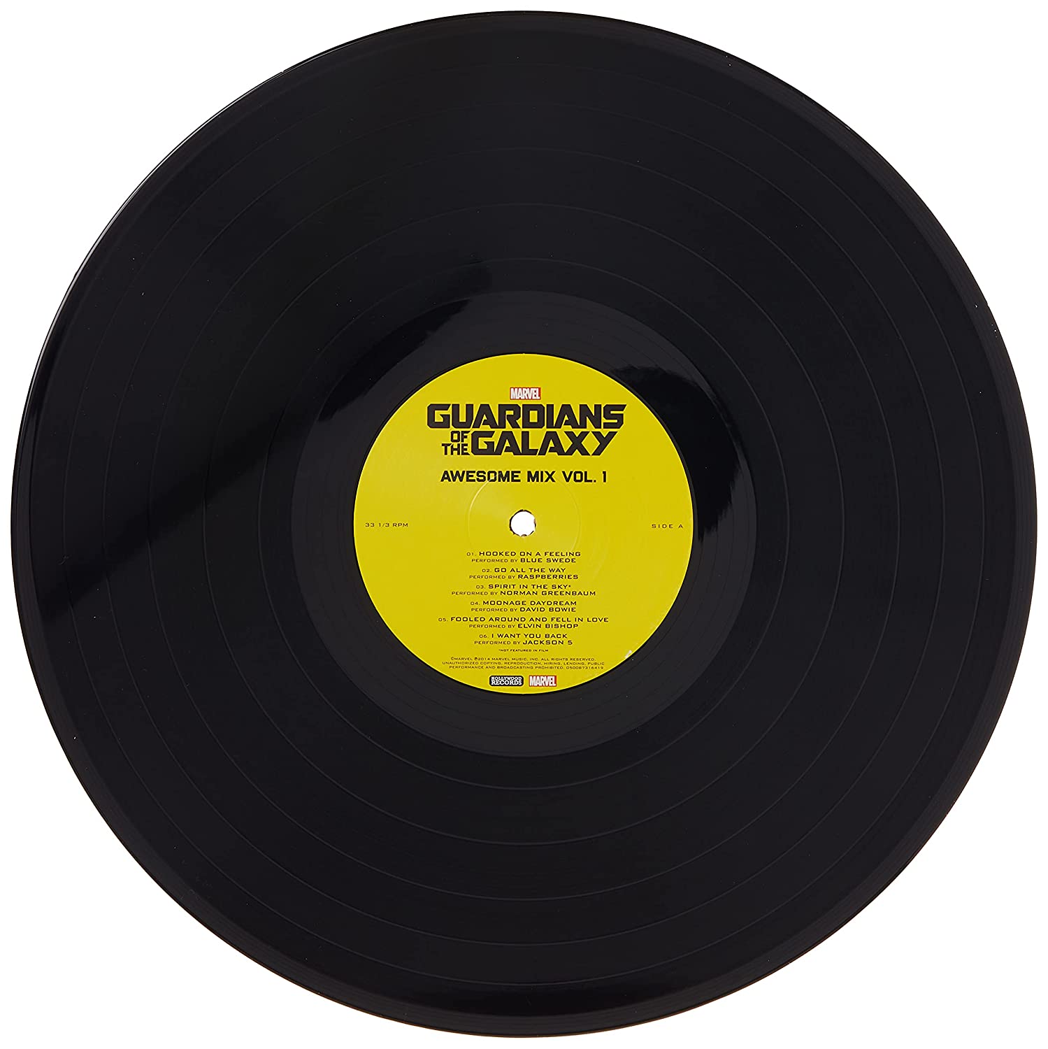 Guardians Of The Galaxy Awesome Mix Vol. 1 [Audio Vinyl] Audio CD/Vinyl Hollywood Records   