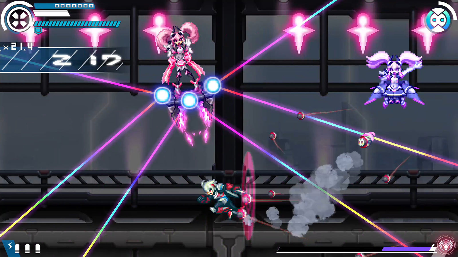 Gunvolt Chronicles: Luminous Avenger iX [PlayStation 4] PlayStation 4 Video Game INTI Creates