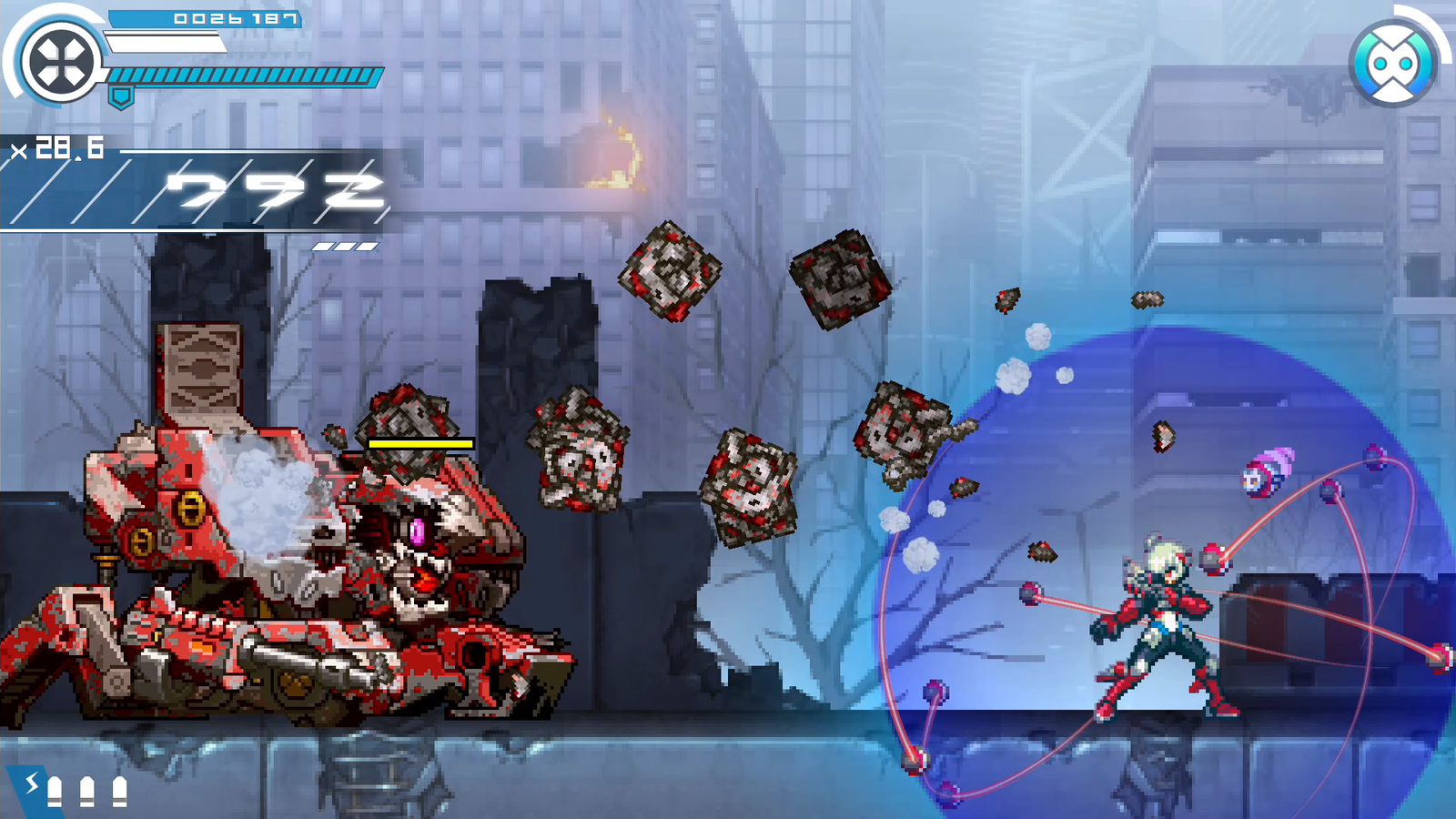 Gunvolt Chronicles: Luminous Avenger iX [PlayStation 4] PlayStation 4 Video Game INTI Creates