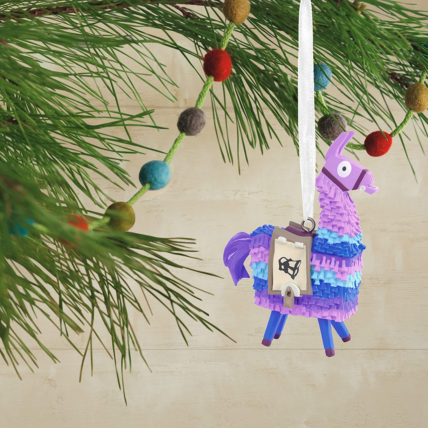 Hallmark Fortnite Loot Llama Christmas Ornament House & Home Hallmark   