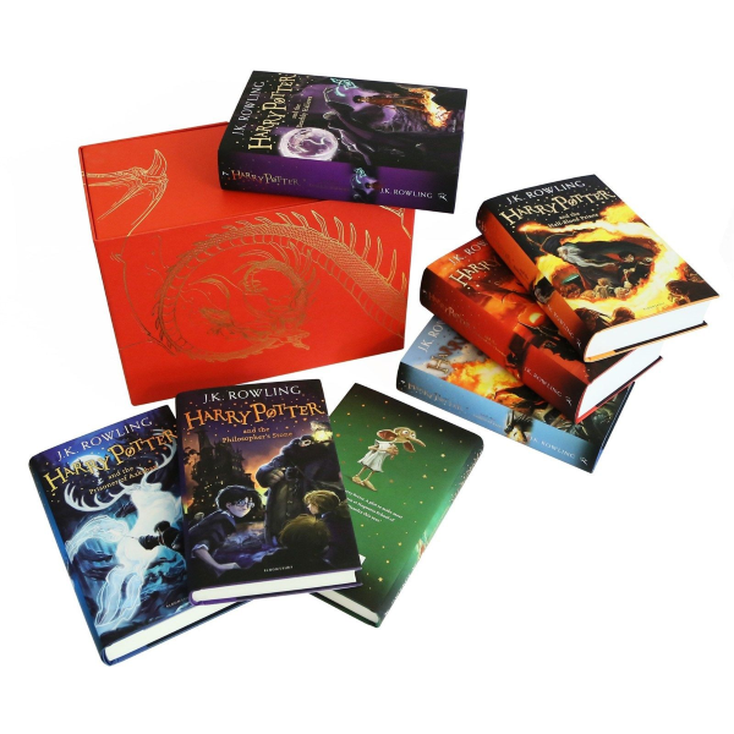 Harry Potter: Hardcover Complete Collection [7 Hardcover Book Set] Book Bloomsbury   