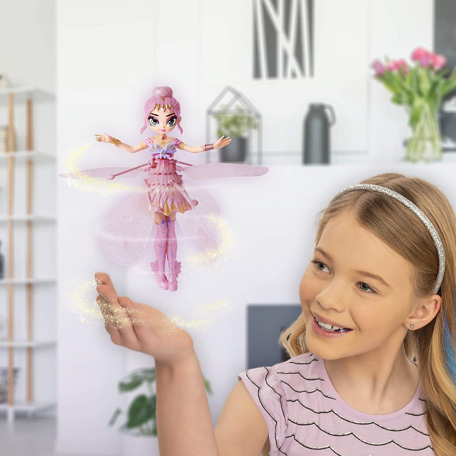 Hatchimals Pixies Crystal Flyers - Pink Toys & Games Spin Master