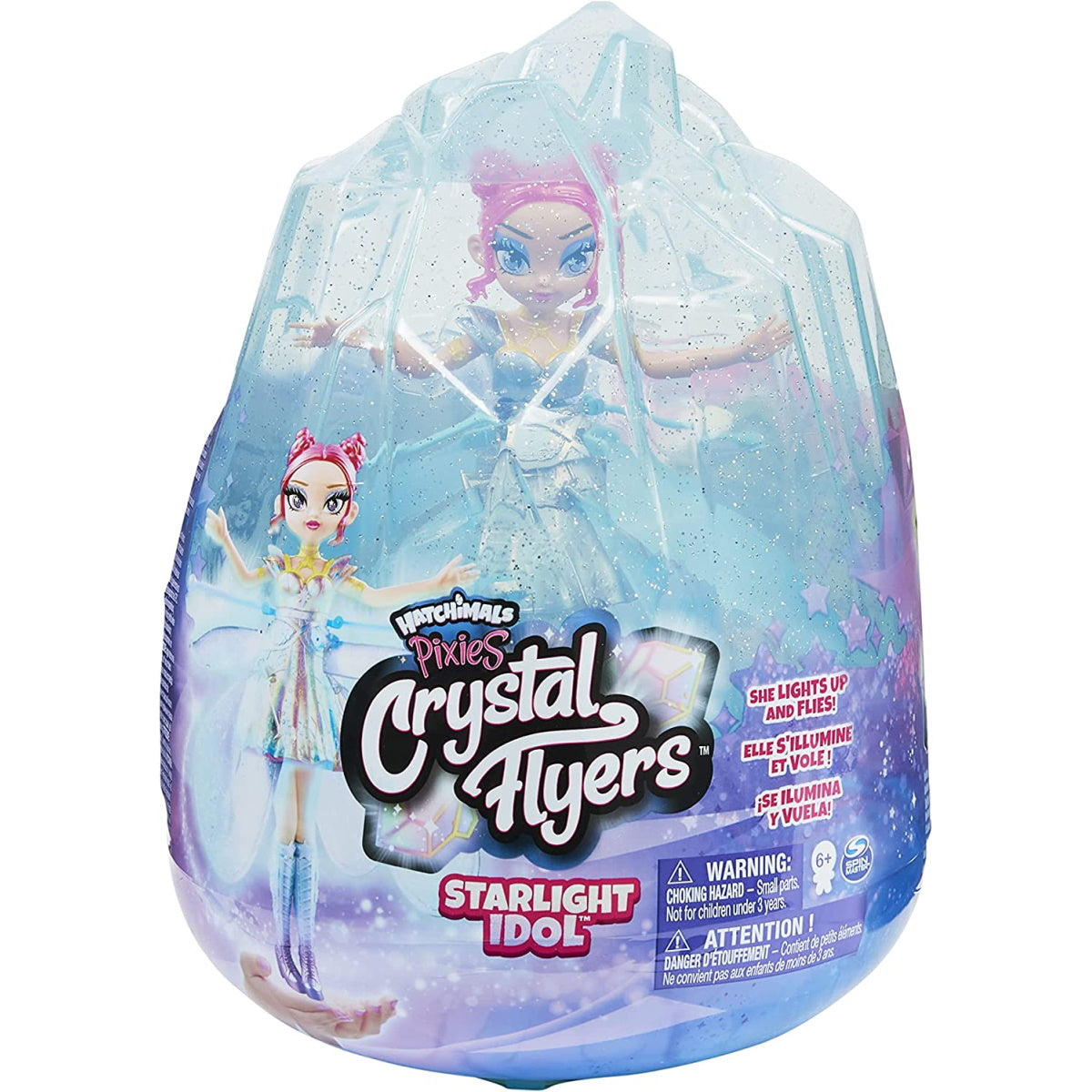 Hatchimals Pixies Crystal Flyers Starlight Idol Toys & Games Spin Master