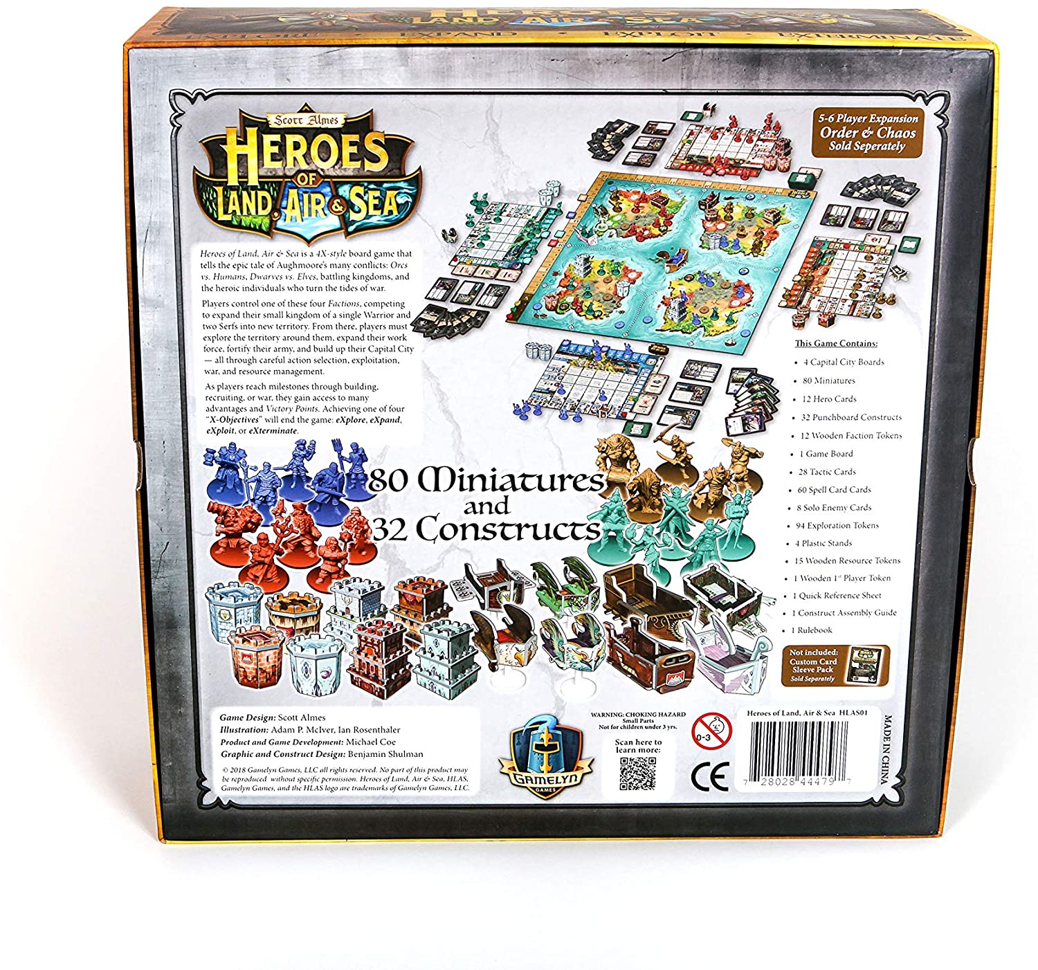 Heroes of Land, Air & Sea [Board Game, 1-4 Players] Board Game Gamelyn Games   