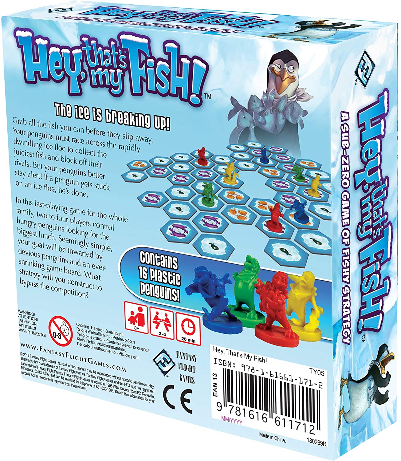 Hey, That's My Fish! [Board Game, 2-4 Players] Board Game Fantasy Flight Games   